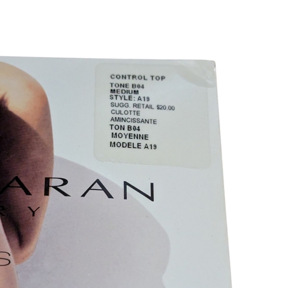 DONNA KARAN Pantyhose Hosiery The Nudes Control Top A19 B04 S NWT Medium - Picture 3 of 4